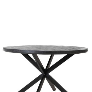 Light & Living eettafel YELLOV – Ø140x76cm – zwart Light & Living eettafel YELLOV – Ø140x76cm – zwart