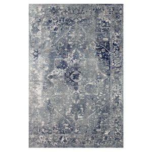 Lola&Moi vloerkleed Deep Blue – blauw – 200x280cm