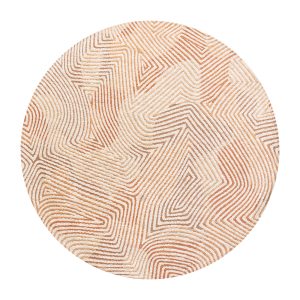 Ecorugs vloerkleed Indian Sand – rood – 240x240cm Ecorugs vloerkleed Indian Sand – rood – 240x240cm