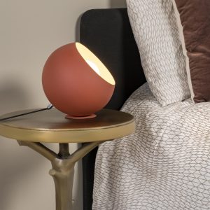 Lucide tafellamp DOREDOS – 1xE27 – Terracotta Lucide tafellamp DOREDOS – 1xE27 – Terracotta
