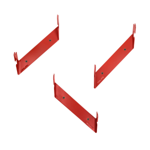 noo.ma GLIPS wandkapstokken set van 3 – Poppy Red noo.ma GLIPS wandkapstokken set van 3 – Poppy Red
