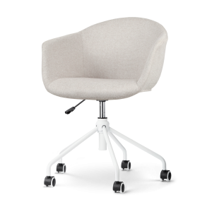 Nolon Nout-Otis Bureaustoel Beige – Armleuningen – Wit Nolon Nout-Otis Bureaustoel Beige – Armleuningen – Wit