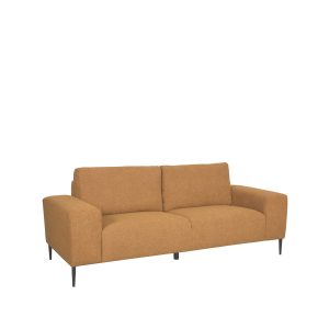 LABEL51 3-Zits Bank Ferraro – Geel Bouclé – 212x88x85cm