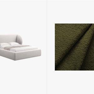 Micadoni Opbergbed met hoofdeinde Miley 200x160cm boucle zwart – 230×2 Micadoni Opbergbed met hoofdeinde Miley 200x160cm boucle zwart – 230×2