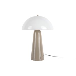 Leitmotiv tafellamp Vidrio Centro – grijs – 30xx42cm – Paddenstoellamp Leitmotiv tafellamp Vidrio Centro – grijs – 30xx42cm – Paddenstoellamp