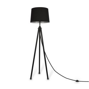 Maytoni – Vloerlamp Calvin – Zwart – Ø44 Maytoni – Vloerlamp Calvin – Zwart – Ø44