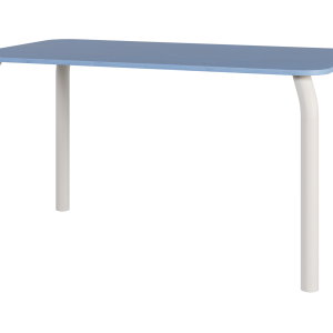 noo.ma Meko eettafel 140 x 80 cm – houten blad, Frosty Blue & Piazza B noo.ma Meko eettafel 140 x 80 cm – houten blad, Frosty Blue & Piazza B