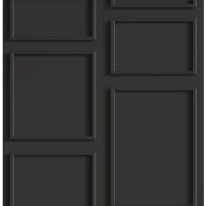 Origin Wallcoverings behang wandpanelen zwart – 53 cm x 10.05 m – 3478 Origin Wallcoverings behang wandpanelen zwart – 53 cm x 10.05 m – 3478