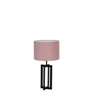 Light & Living tafellamp Mace/Livigno – zwart, roze – 30x30x56cm Light & Living tafellamp Mace/Livigno – zwart, roze – 30x30x56cm