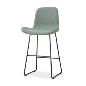 Nolon Nino-Fé Barkruk Saliegroen – Zwart Onderstel – 75 Cm