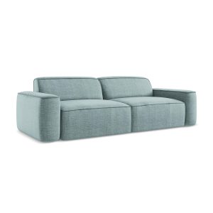 LaMiaSofa 4-zits bank Melissa – textuurstof – jeans – 244x102x70