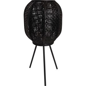 Lesli Living lantaarn Macy – zwart – Ø32x66cm Lesli Living lantaarn Macy – zwart – Ø32x66cm