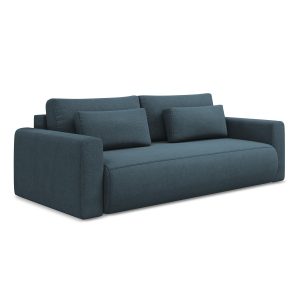 LaMiaSofa 3-zits slaapbank Perugia – textuurstof – jeans – 238x105x82 LaMiaSofa 3-zits slaapbank Perugia – textuurstof – jeans – 238x105x82