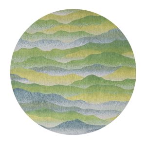 Louis De Poortere vloerkleed Spring – groen – 240x240cm Louis De Poortere vloerkleed Spring – groen – 240x240cm