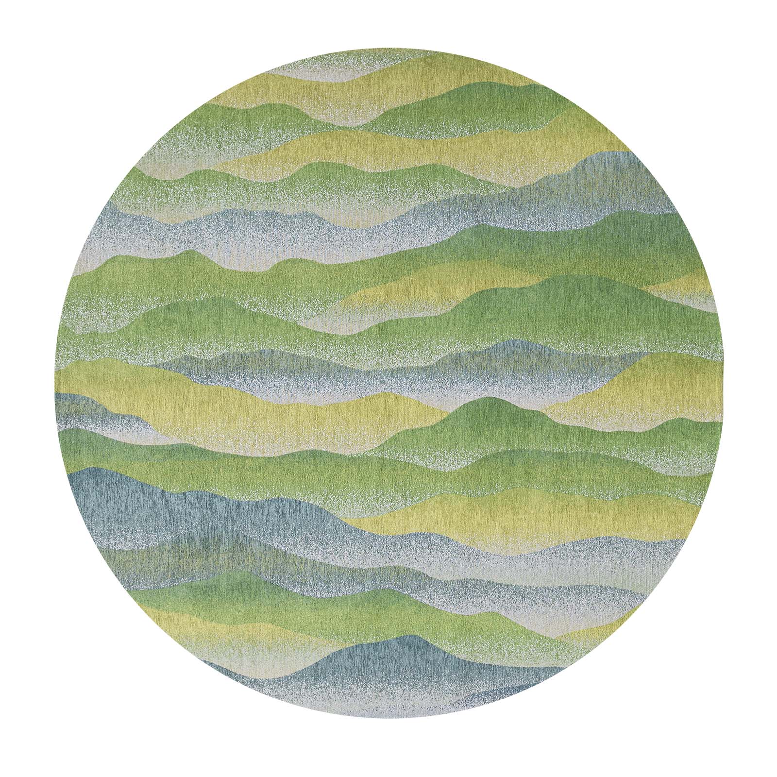 Louis De Poortere vloerkleed Spring - groen - 240x240cm