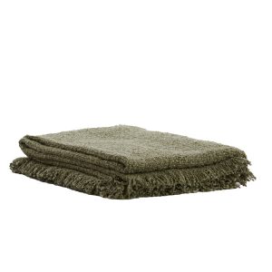 Light & Living plaid MIRASO – 170x130x0.5cm – groen Light & Living plaid MIRASO – 170x130x0.5cm – groen