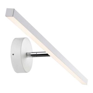 Nordlux Ip Wandlamp Badkamer L – LED – 3000K – Wit