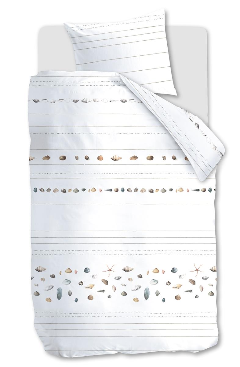 Marjolein Bastin dekbedovertrek Beach - 140x200/220 cm - naturel