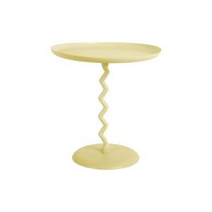 Leitmotiv bijzettafel Zig Zag – geel – Ø40cm Leitmotiv bijzettafel Zig Zag – geel – Ø40cm