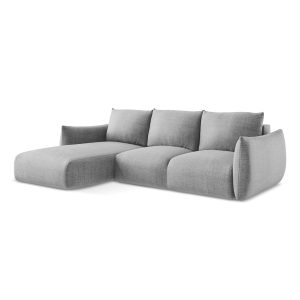 LaMiaSofa hoekbank links Savona – textuurstof – lichtgrijs – 242x162x9 LaMiaSofa hoekbank links Savona – textuurstof – lichtgrijs – 242x162x9