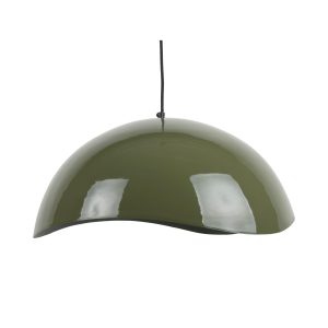 Leitmotiv hanglamp Waved Groot – groen – Ø50cm Leitmotiv hanglamp Waved Groot – groen – Ø50cm