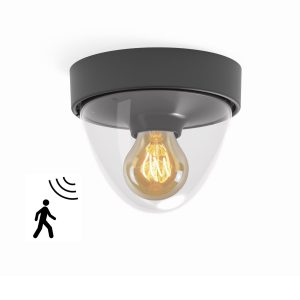 Nowodvorski buitenlamp Nook – 1 lichts – 18 x 15.5 cm – zwart