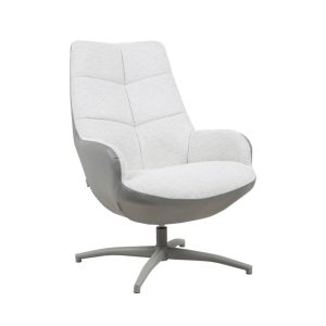 LABEL51 Draaifauteuil Winston – Naturel – 73x82x106cm LABEL51 Draaifauteuil Winston – Naturel – 73x82x106cm