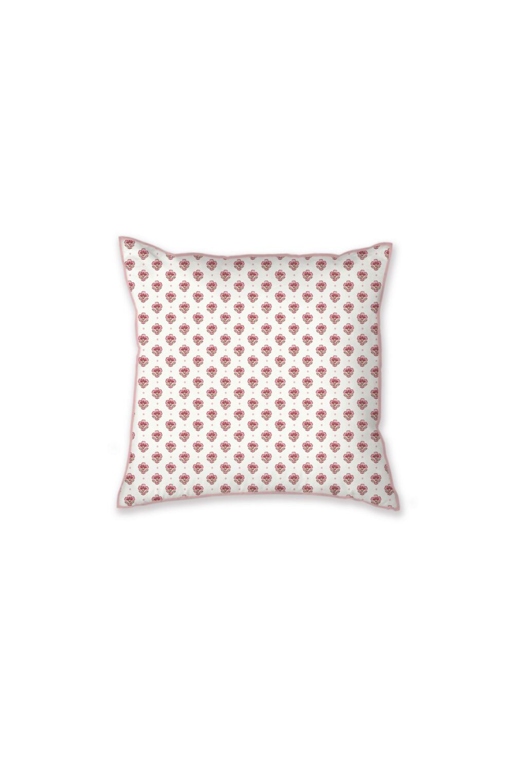 Pip Studio Decoratiekussen Jaipur Flower - 40 x 40 cm - Licht roze