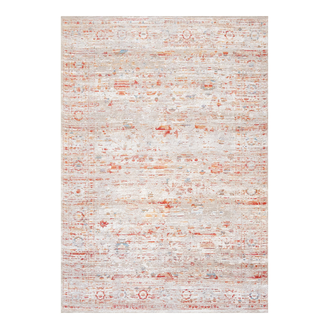 Ecorugs vloerkleed Galata Sunset - rood - 140x200cm