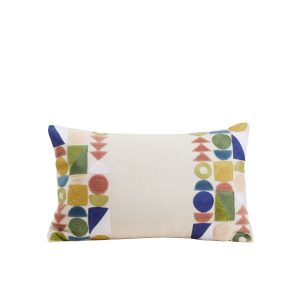 Madura Kussenovertrek Dandelin natuurlijk en pop 28×47 cm Madura Kussenovertrek Dandelin natuurlijk en pop 28×47 cm