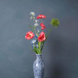 Madame Fleurie Gaspard Petits – Luxe Zijden bloemen Mini Boeket – Stij