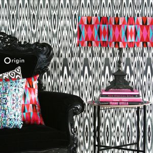 Origin Wallcoverings fotobehang coco ikat zwart – 150 x 279 cm – 35690 Origin Wallcoverings fotobehang coco ikat zwart – 150 x 279 cm – 35690
