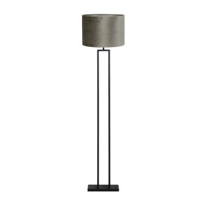 Light & Living vloerlamp Shiva/Velours – zwart, zwart – 40x40x170cm Light & Living vloerlamp Shiva/Velours – zwart, zwart – 40x40x170cm