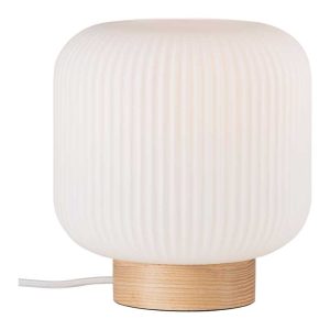 Nordlux Milford Tafellamp – Ø20cm – E27 – Naturel