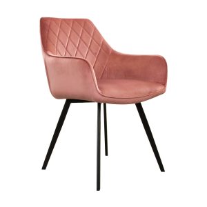 Kick eetkamerstoel Karl Velvet – Roze Kick eetkamerstoel Karl Velvet – Roze