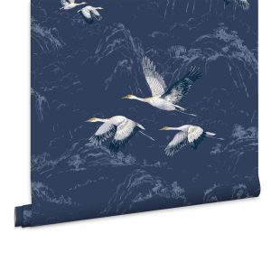 Laura Ashley Vliesbehang – Animalia Midnight – 10mx52cm Laura Ashley Vliesbehang – Animalia Midnight – 10mx52cm