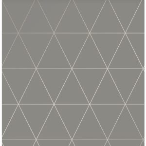 Origin Wallcoverings behang grafische driehoeken warm grijs – 53 cm x Origin Wallcoverings behang grafische driehoeken warm grijs – 53 cm x