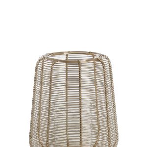 Light & Living windlicht ADETA – Ø18x21cm – goud