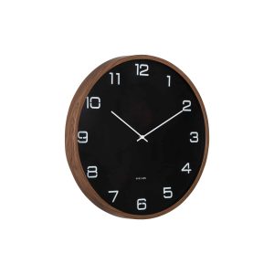 Karlsson wandklok Delicado Large – zwart – Ø50.8cm Karlsson wandklok Delicado Large – zwart – Ø50.8cm