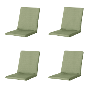 Madison stapelstoelkussen Basic – groen – 97x49x3cm – set van 4 Madison stapelstoelkussen Basic – groen – 97x49x3cm – set van 4
