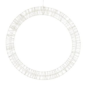 Luca Lighting Kerstverlichting Cirkel met Warm Witte LED Lampjes – Ø56 Luca Lighting Kerstverlichting Cirkel met Warm Witte LED Lampjes – Ø56