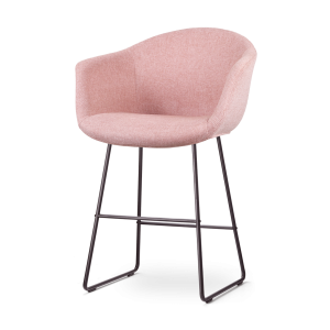 Nolon Nino-Otis Barkruk Zacht Roze – met Armleuning – Zwart – 65 cm Nolon Nino-Otis Barkruk Zacht Roze – met Armleuning – Zwart – 65 cm