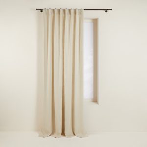 Madura Gordijn Aubin zand 140×350 cm
