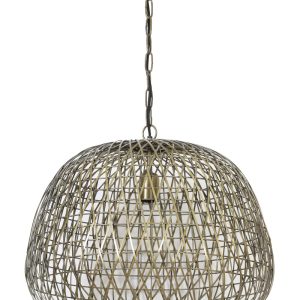 Light & Living hanglamp Alwina – brons – Ø50cm Light & Living hanglamp Alwina – brons – Ø50cm