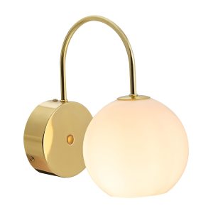 Nordlux Franca | Wandlamp | E14 Fitting | Messing Nordlux Franca | Wandlamp | E14 Fitting | Messing