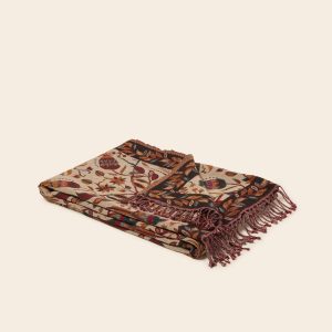 Madura Geruite Sundari ivoor en veelkleurig 140×200 cm Madura Geruite Sundari ivoor en veelkleurig 140×200 cm