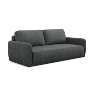LaMiaSofa 3-zits slaapbank Corle – chenille stof – donkergrijs – 218×1 LaMiaSofa 3-zits slaapbank Corle – chenille stof – donkergrijs – 218×1