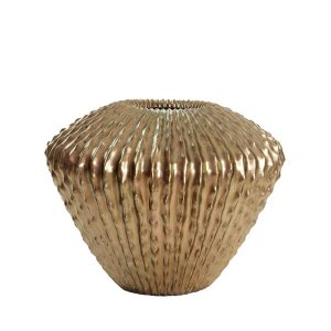 Light & Living vaas CACTI – Ø66x53cm – goud Light & Living vaas CACTI – Ø66x53cm – goud