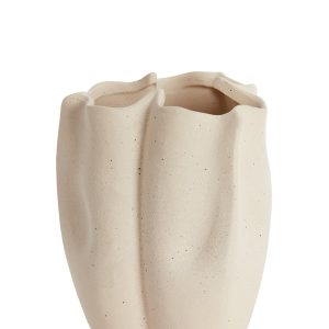 Light & Living vaas SANGULI – 15×14.5x19cm – wit Light & Living vaas SANGULI – 15×14.5x19cm – wit