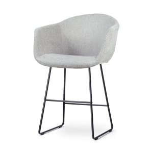 Nolon Nino-Otis Barkruk Lichtgrijs – met Armleuning – Zwart – 65 cm Nolon Nino-Otis Barkruk Lichtgrijs – met Armleuning – Zwart – 65 cm